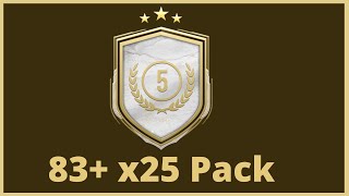 Fifa 22 83 x25 Pack Are They Worth It [upl. by Aihcela]