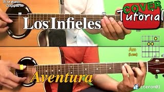 Los Infieles  Aventura TutorialCover Guitarra [upl. by Ranna131]