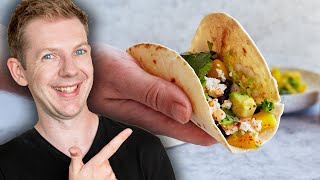 Vegetarische Tacos mit Avocado  Schnelles SommerRezept [upl. by Cicily881]