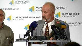 RussianUkrainian conflict Ukraine Crisis Media Center 9th of September 2014 [upl. by Nosnar]