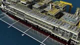 Construção e Montagem  FPSO Cidade de Itaguaí [upl. by Furlong859]