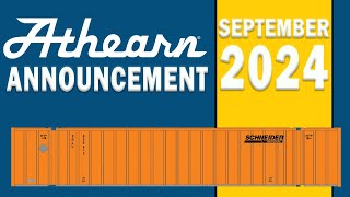 Athearn September 2024 Announcement Athearn HO Scale 53ft Stoughton Containers [upl. by Heath]