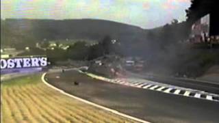 1993 Spa Zanardi hard crash in practice [upl. by Eniluqaj522]