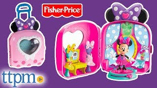 Minnie Mouse Bowtique Minnies Fashion OntheGo from FisherPrice [upl. by Latonia885]