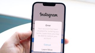 How To Recover a Disabled Instagram Account 2023 [upl. by Handbook]