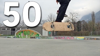 50 INSANE FLATGROUND TRICKS [upl. by Fisch933]