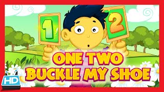 ONE TWO BUCKLE MY SHOE Nursery Rhyme [upl. by Butcher152]