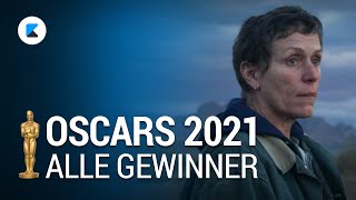 OSCARS 2021 Alle Gewinner der Academy Awards [upl. by Lleryt383]