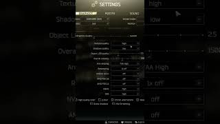 BEST Tarkov Settings for MAX FPS and Visuals in 2023 [upl. by Eseneg632]