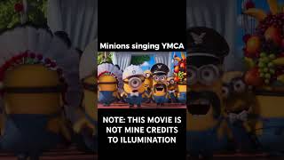 Minions singing YMCA despicableme2 minions song [upl. by Kostman93]