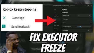 How to fix executor Freeze script  Bypass key executor  work all device [upl. by Narbig398]