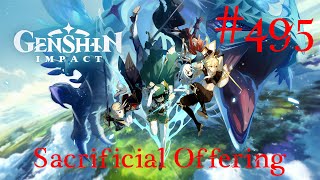 Genshin Impact Walkthrough Part 495  Sacrificial Offering No Commentary [upl. by Beetner]