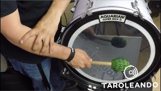 Tutorial De Tambora De Banda  La Mejor Técnica Para Tocar [upl. by Nnylatsyrc]