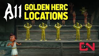 Kingdom Hearts 3  All 5 Golden Hercules Locations  Heros Belt [upl. by Verbenia101]