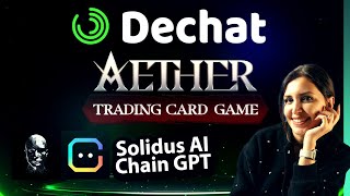 DECHAT amp AETHER GAMES  DeChat FCFS sold out in 38 sec on AITECH PAD  Aether Games on Epic Games [upl. by Iturhs779]