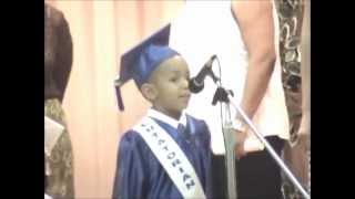 Robert Gregory Preschool Salutatorian Speechwmv [upl. by Handal142]