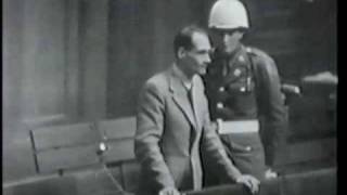 Rudolf Hess Nuremberg Competency Hearing 1945 [upl. by Aracaj]