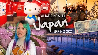 Whats New in Japan Spring 2024  New Attractions in Tokyo Events Theme Cafes [upl. by Barry600]