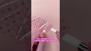 How To Apply Nail Foils  Beetles Nail Foil Glue 💅🏾✨ [upl. by Eiralam]