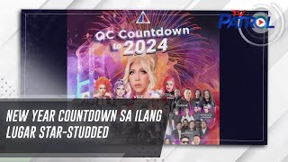 New Year countdown sa ilang lugar starstudded  TV Patrol [upl. by Harle115]