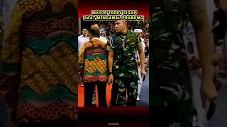 MAYOR TEDY SIGAP TARIK BAJU BAPAKBAPAK tni kopassus abdinegara shorts siap55 [upl. by Wj]