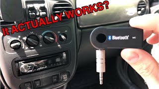 8 Bluetooth Cheap Aux Port BLUETOOTH ADAPTER quotReviewquot [upl. by Ardnola282]