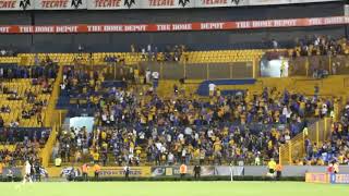 Afición de Rayados canta en el Universitario y son opacados por los Libres y Lokos [upl. by Affay]