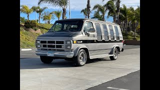 1984 GMC Van Vandura Aviator G20 2500 Walk Around [upl. by Nylodnew]