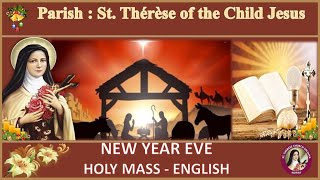 31st December  Friday 1000pm  English New Yeas Eve Mass  Salmiya [upl. by Anat]