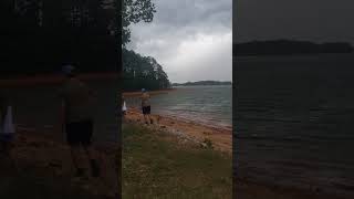 A Strom rolling into Saddlers Creek in Anderson SC on Lake Hartwell vacation rvlife lakelife [upl. by Inan]