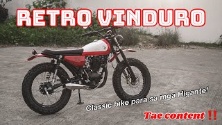 Retro Vinduro build  Honda TMX 125  La Garahe Motorcycles ⚒ [upl. by Sadler]