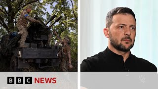 Zelensky says Ukraine aims to create ‘buffer zone’ inside Russia  BBC News [upl. by Irene]