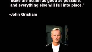 John Grisham  Writing Tips [upl. by Andromede]