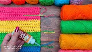 Yarn Ends and What to Do with Them for Crochet and Knitting Projects [upl. by Eralcyram313]