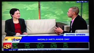 Amy Lecciones and ANC Mornings for World Wetlands Day 2013 [upl. by Ahseiyk]