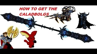 AQW HOW TO GET THE CALADBOLGS [upl. by Mahda979]