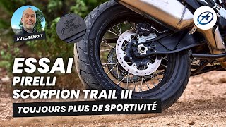 Pirelli Scorpion Trail III  Essai 2024 [upl. by Ahsille]