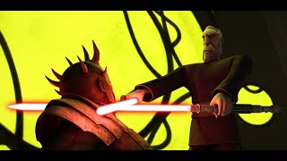 Dooku gives Savage Opress Sith Training 4K HDR  Star Wars The Clone Wars [upl. by Mercy]