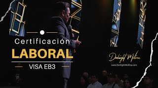 Como trabajar Legal en Estados Unidos  Visa de trabajo 2024 Certificación Laboral y VISA EB3 [upl. by Stempson]