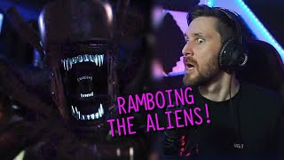 LETS RAMBO THIS  CASPERSIGHT PLAYS ALIEN ISOLATION PART 1 [upl. by Darrell]