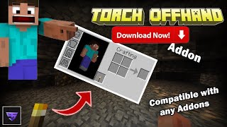 Minecraft Left Hand Torch Mode Download Minecraft PE 1212 [upl. by Erroll]