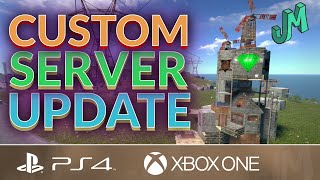 Custom Server Beta Update 🛢 Rust Console 🎮 PS4 XBOX [upl. by Tima]