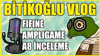 Bitikoğlu VLOG Fifine AmpliGame A8 Mikrofon İnceleme [upl. by Ecnahc33]