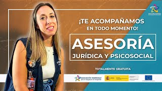 🟣Contra la violencia de género  🤝Asesoría Jurídica y Psicosocial [upl. by Edmead]