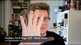 Faultiers Fünf Folge 339  Nerd News [upl. by Afatsom526]