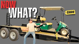 I Bought The CHEAPEST Golf Cart I Could Find [upl. by Tynan]