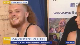 Hillarious Mulletfest 2021  Australia’s best mullet JOE DIRT Kurri Kurri Australia [upl. by Ydasahc]