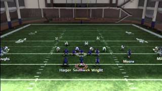 NCAA 13 Custom Playbooks [upl. by Ihcehcu]