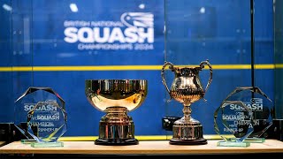 C1  Round 1  British National Squash Championships 2024 [upl. by Silyhp]