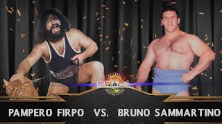 1960 May 12  NWA  Pampero Firpo vs Bruno Sammartino  WWE 2K23 [upl. by Destinee]